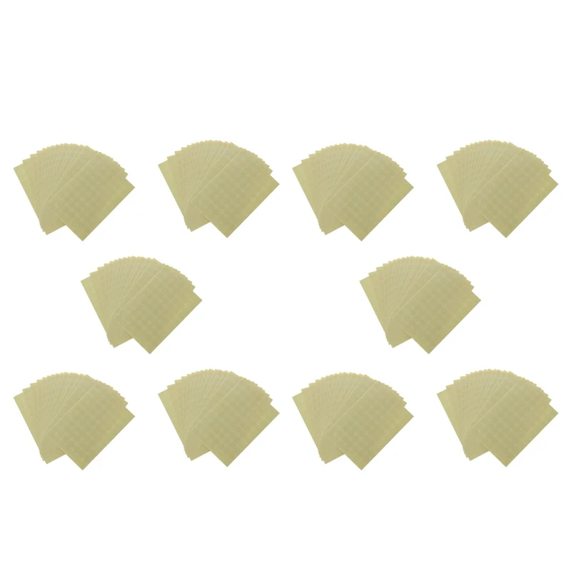

10500 Crystal Clear Round Stickers 19Mm Stick Adhesive Seal Label