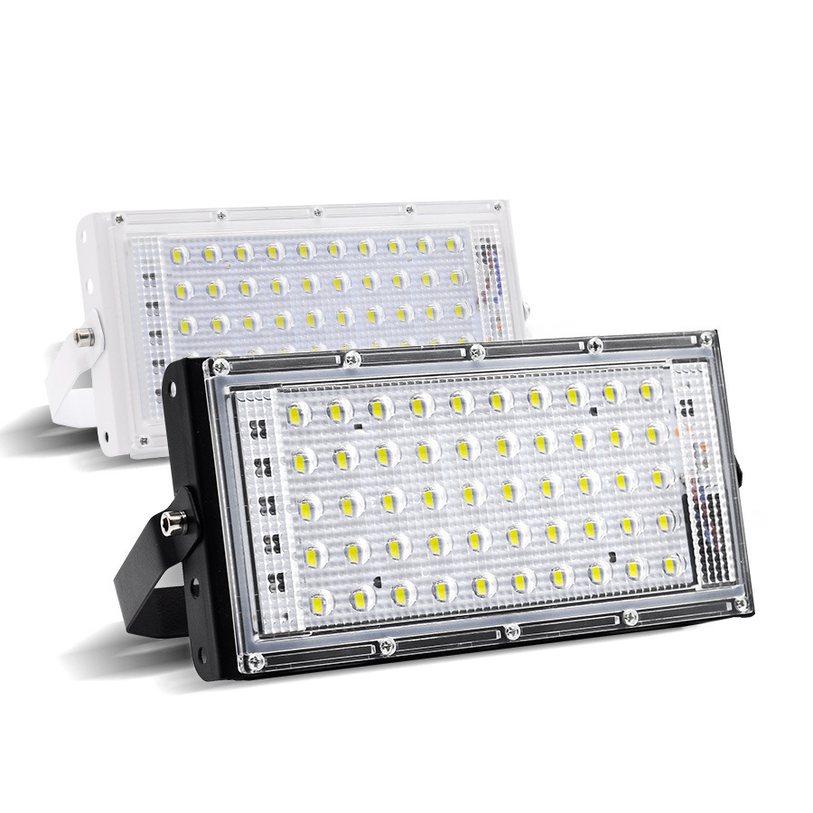 50-150W LED Flood Light Outdoor Lighting Floodlight IP65 Waterproof Reflector Projecteur LED Exterieur Focus Spotlight Wall Lamp