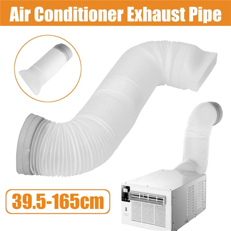 Flexible Air Conditioner Exhaust Hose Vent Tube Pipe 160mm Diameter 39.5-165CM for ventilation hose