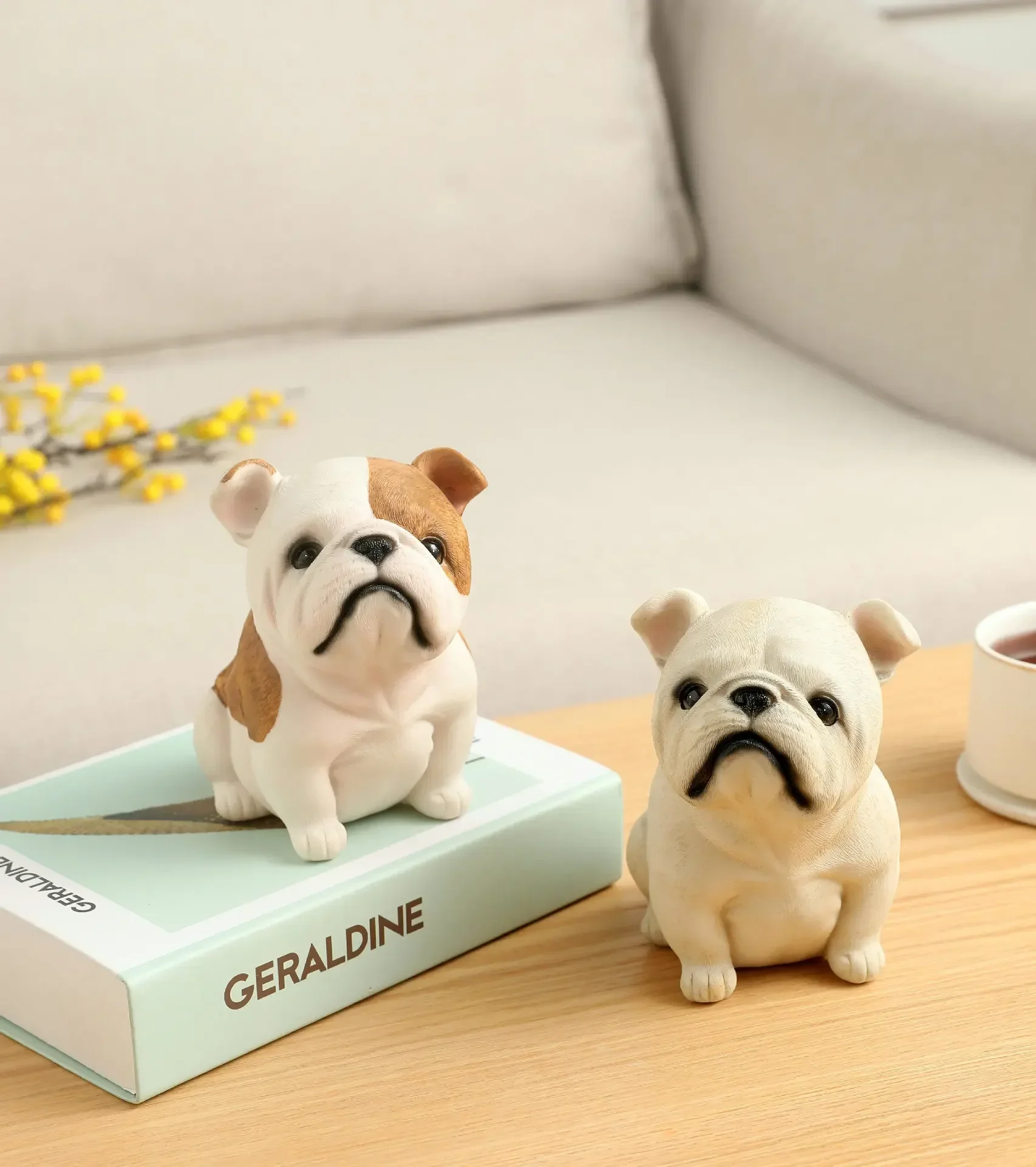 

Индивидуальные милые домашние животные, британские бульфайтинговые украшения, милые детские Креативные украшения для дома, украшения для автомобиля