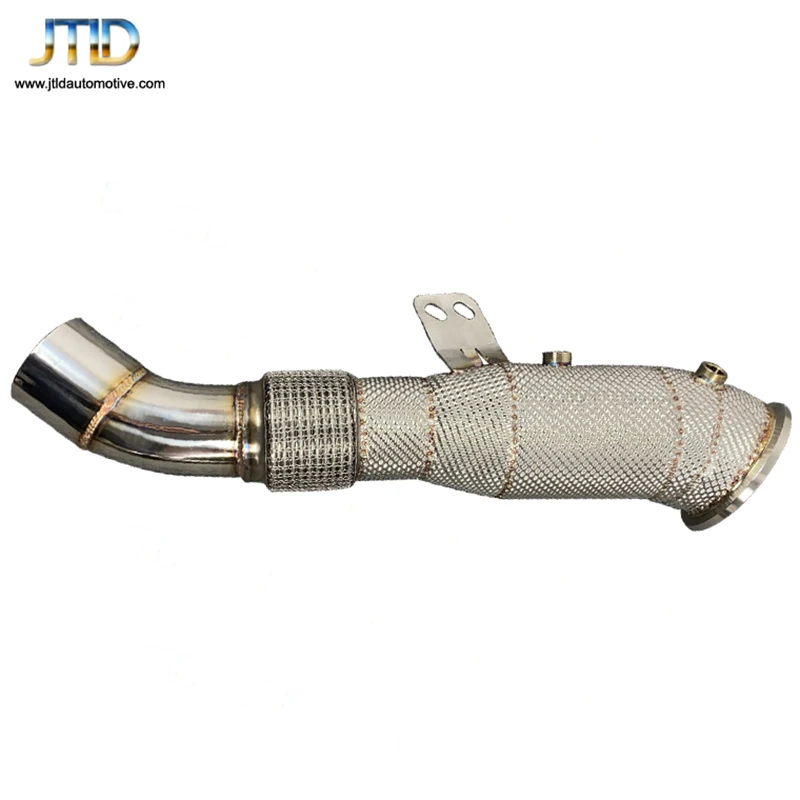 Downpipe Scudo Termico Catless Di Scarico In Acciaio Inossidabile 304 Per Bmw M240I F22 340I F30 440I F32 F36 540I G30 B58 No Opf
