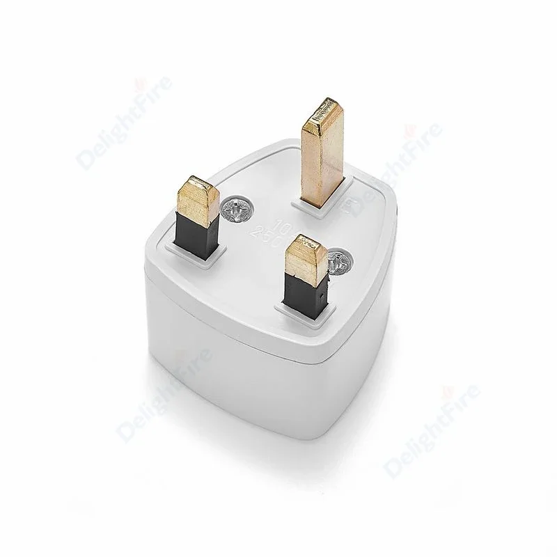 Universal UK Plug Adapter Travel Power Converter - Electrical Socket Type G for British and Singaporean Outlets