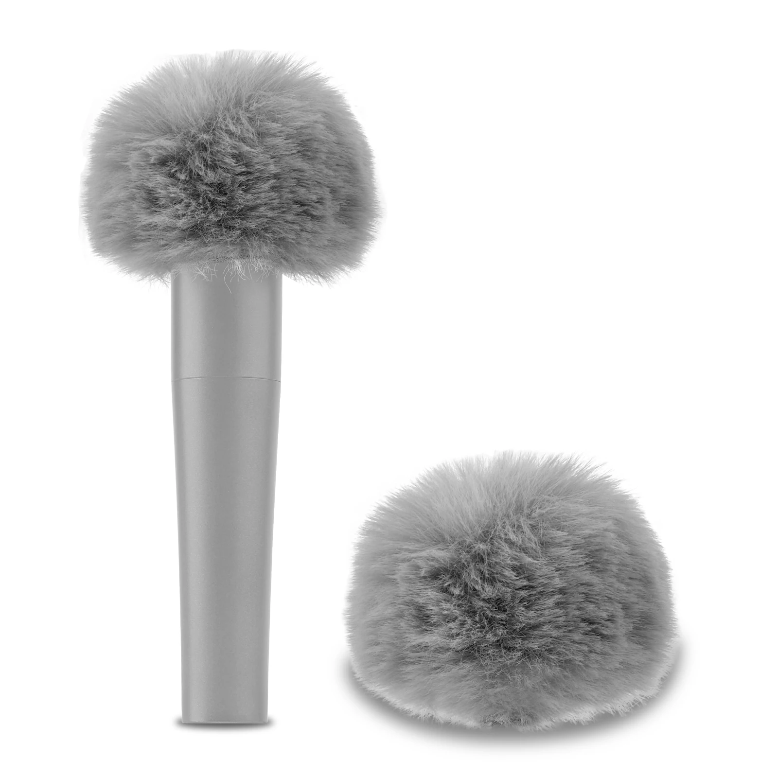 Geekria Per Creators Parabrezza Peloso Compatibile Con Shure Sm57, Sm81-Lc Mic Deadcat Wind Cover Muff, Windbuster, Windjammer