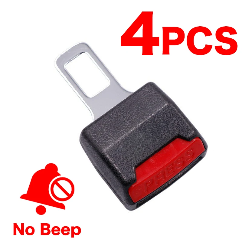Car Seat Belt Clip Extension 1pcs Car Seat Belt Clip Safety Buckle Extension Socket Extender Padding Plug for Toyota Ford BMW