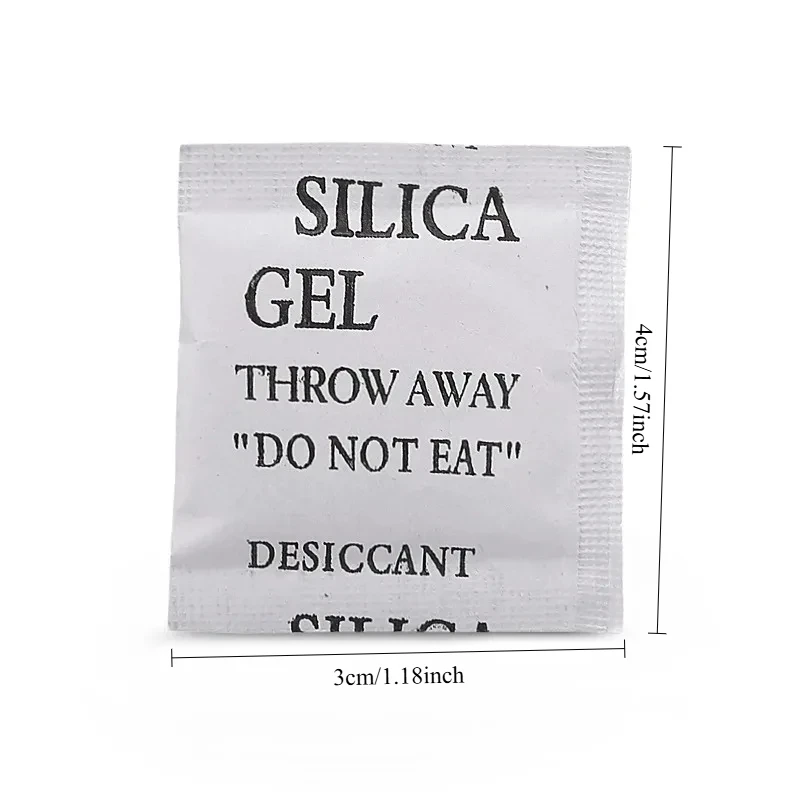 Non Toxic nonwovens Silica Gel Desiccant Damp Kitchen Room Living Moisture Dehumidifier Absorber Bag 1g 50-300 packs