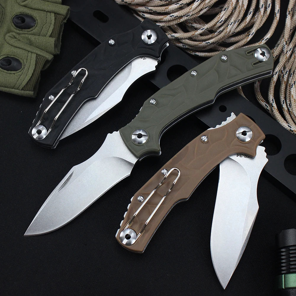 New Pohl Force Tactical Folding Knife ATS-34 Blade Outdoor Portable Multipurpose Survival Combat Pocket Knives Self-defense Tool 3