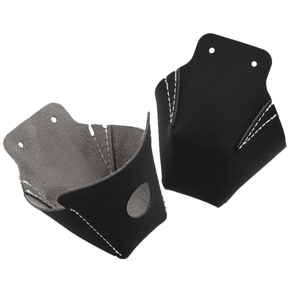 

2 Pcs Protective Case Skate Toe Protection Skates Roller Cap Compact Toecap