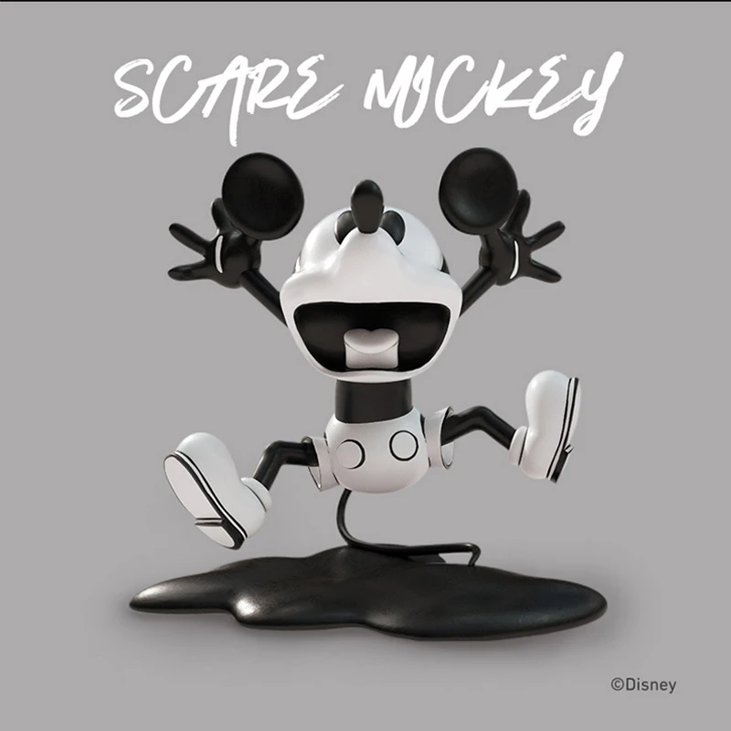 

[In Stock] Mickey Is Startled. Mickey'S Retro Style Is Funny And Trendy Playing With Doll Decorations Christmas Gift Decorations