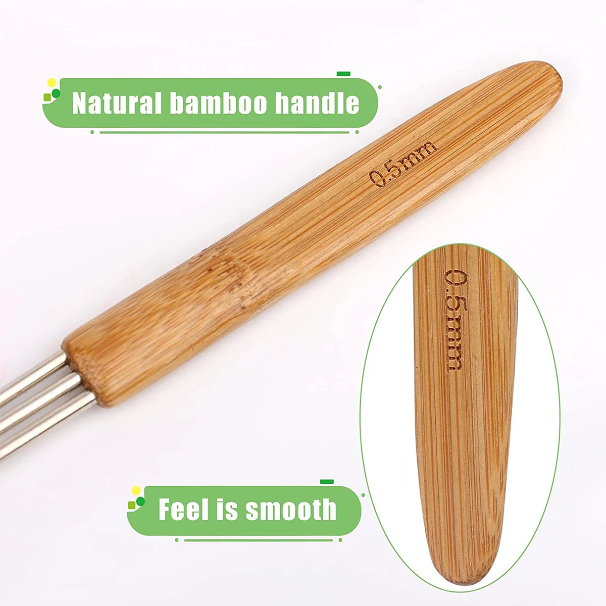 Dreadlock Crochet Hook Tool Kit Braid Hair Dreadlocks Needle Weaving Crochet DIY Braid Hair Weaving Craft Knit Styling 5Pcs crochet hooks hair extensions tool