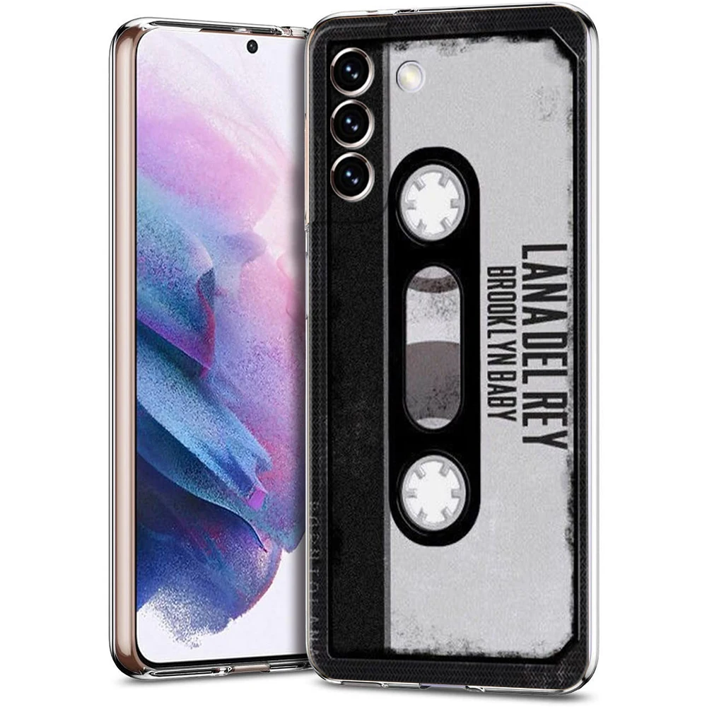 Clear Retro Vintage Cassette Tape Phone Case Cover