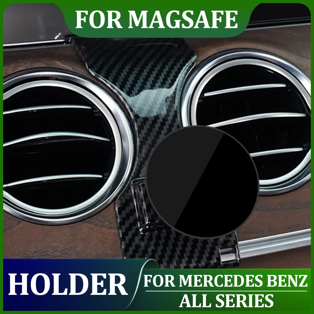 Updating Magnetic Car Phone Holder Mercedes Benz E Class W213 B CLASS W247 Car Phone Bracket Stand Benz GLA H247 CLA GLB