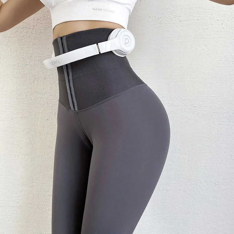 Korean Leggings Women Wear High-waisted Thin Breathable Nine-point Pants To  Slim Yoga Liquid Pants Leggins Mujer Fitness Gym - AliExpress