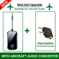Wireless Bluetooth 6.0 Hi - Fi Audio Receiver & Transmitter with HD Microphone and 3.5mm AUX Connectivity (NEW - AP Converter)
