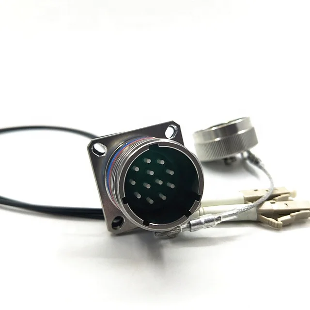 

ZLTC D38999 Series Standard Circular Connectors 12Cores Socket Fiber Optic Cable Assembly