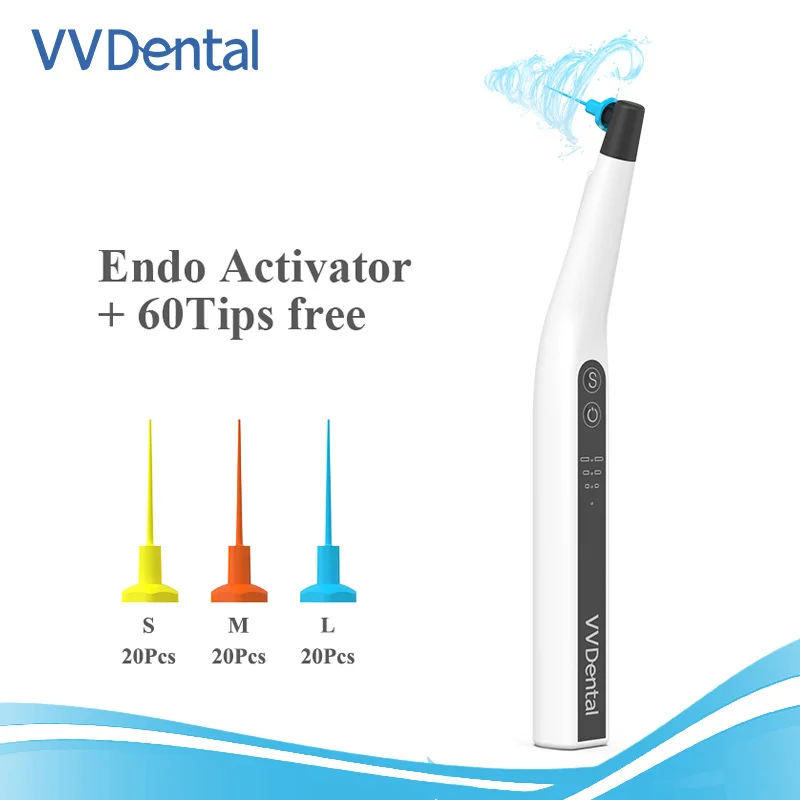 

Dentistry Dentist Tools Root Canal Sonic Irigator Activator With 60 PCS Tips For Root Canal Treatment