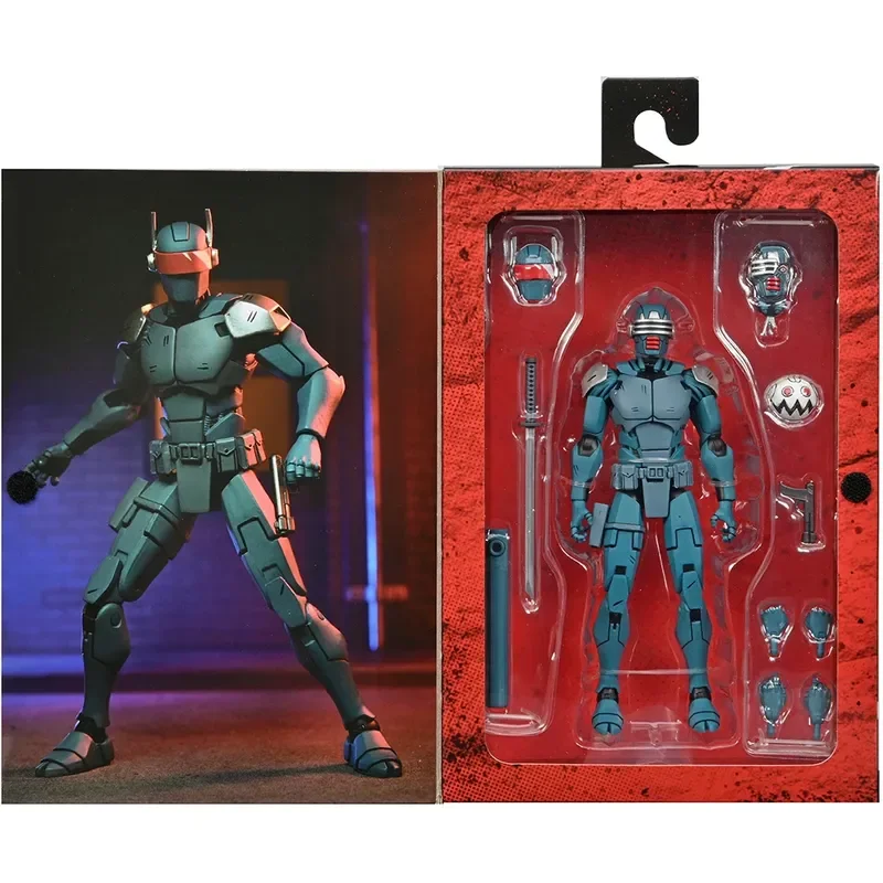 

Teenage Mutant Ninja Turtle The Last Ronin Action Figure NECA 54314 Synja Patrol Bot Figuras Toys 7-Inch Model Gift Original