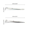 Mini Gardening Rake Spatula Silver 2 in 1 Stainless Steel Bonsai Gardening Tool 6