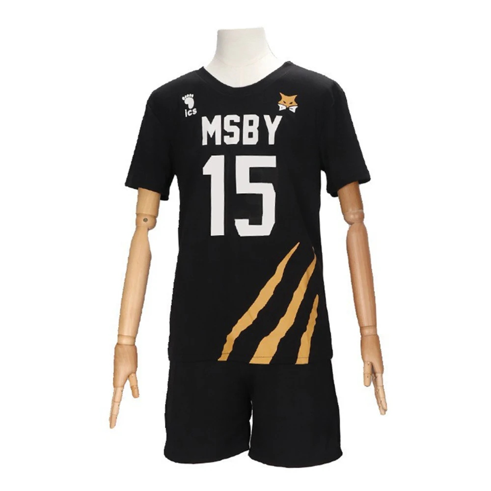 Haikyuu!!-Inspired Volleyball Jersey Costume Set for Cosplay Events