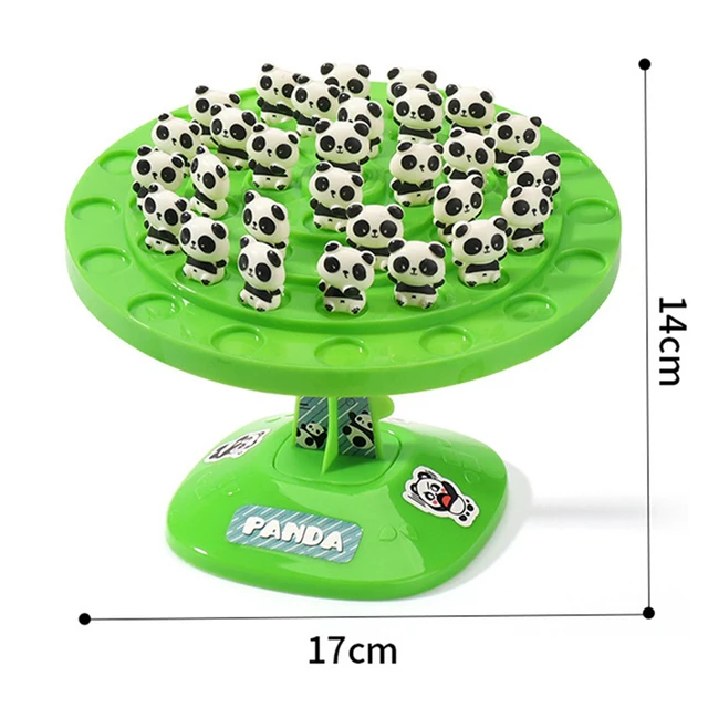 Children's Balance Panda Balance Tree Folding Happy Intelligence Early Education Decompression Game Table Battle Games 6