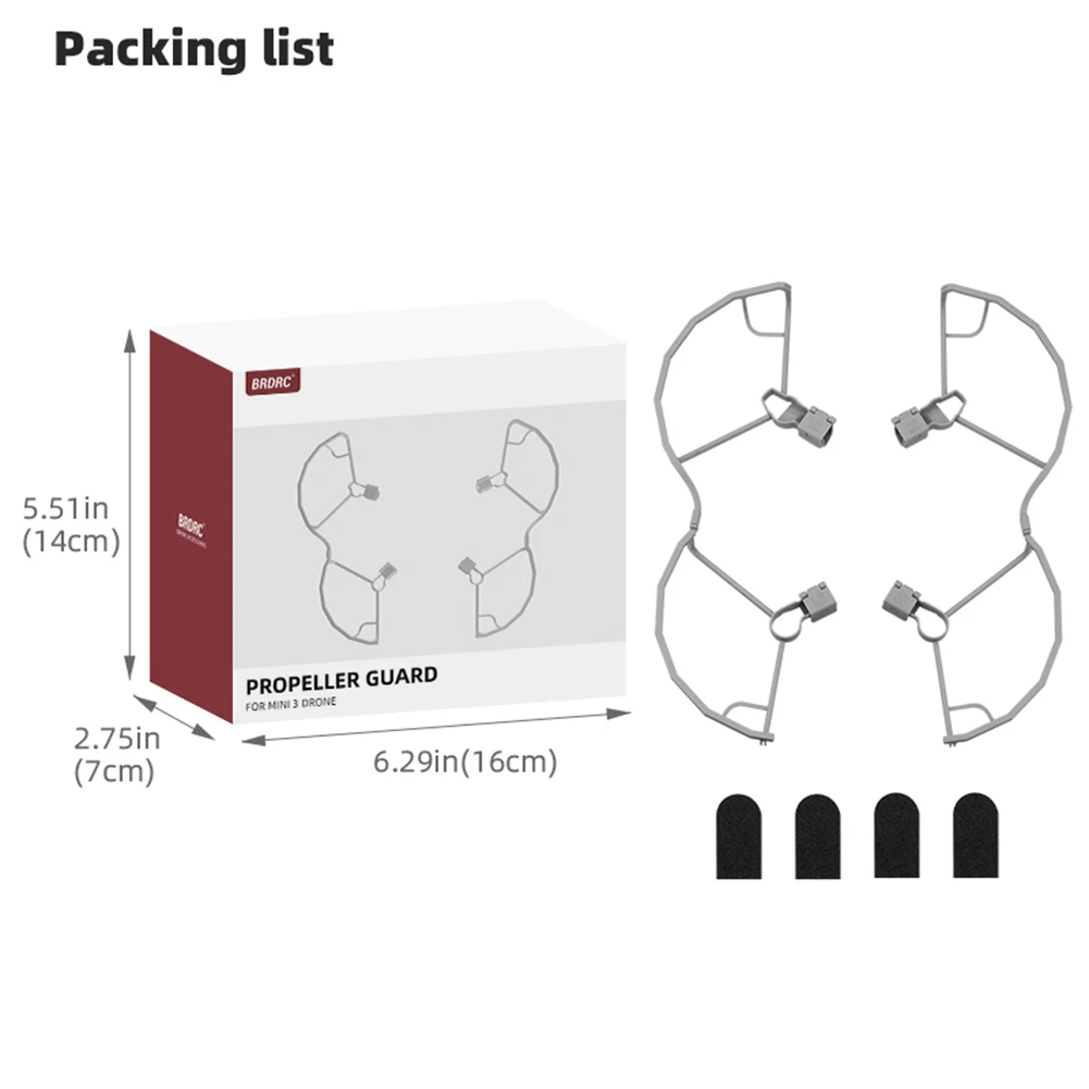 Protection Hélice Garde pour DJI Mini 3/Mini 3 Pro - Anti-collision Léger