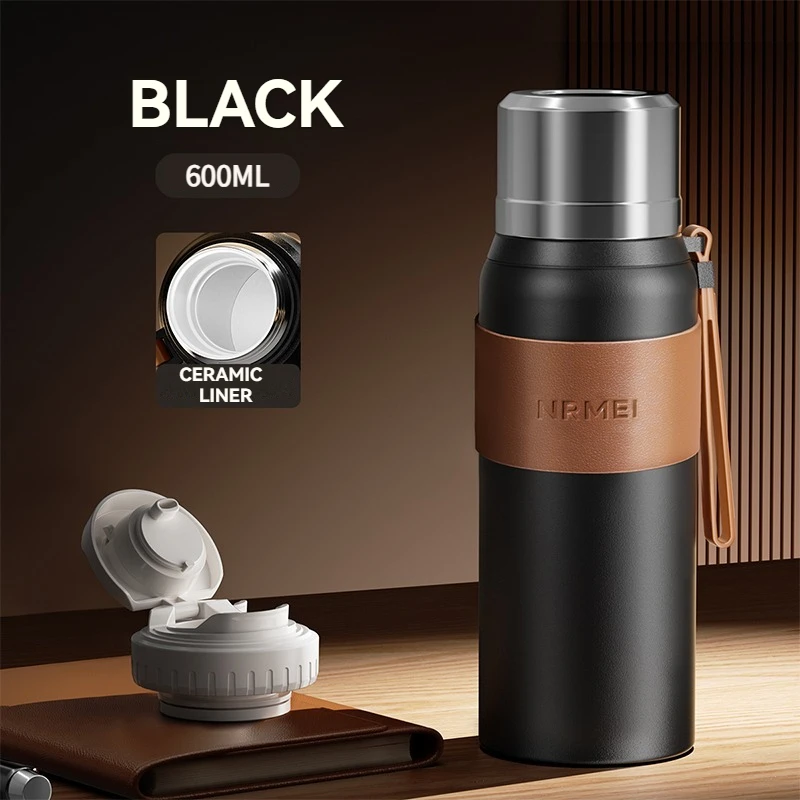 800ML Insulated Tea Cup Tumbler Water Thermos Vacuum Bottle Office and Home Keep Cold And Hot Double Wall Flask