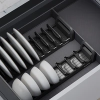 Goldmine 2022 ใหม่บนโต๊ะอาหารลิ้นชัก High-end ตู้ครัวอุปกรณ์เสริม Pull-OUT องค์กรชั้นวาง WPC-750 3