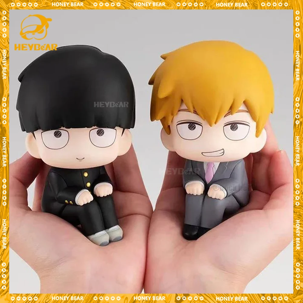 Set De 3 Peluches De Mob Psycho 100 – Kageyama Shigeo, Arataka Y Dimple, Relleno Suave, Tamaños 28 Cm Y 7 Cm
