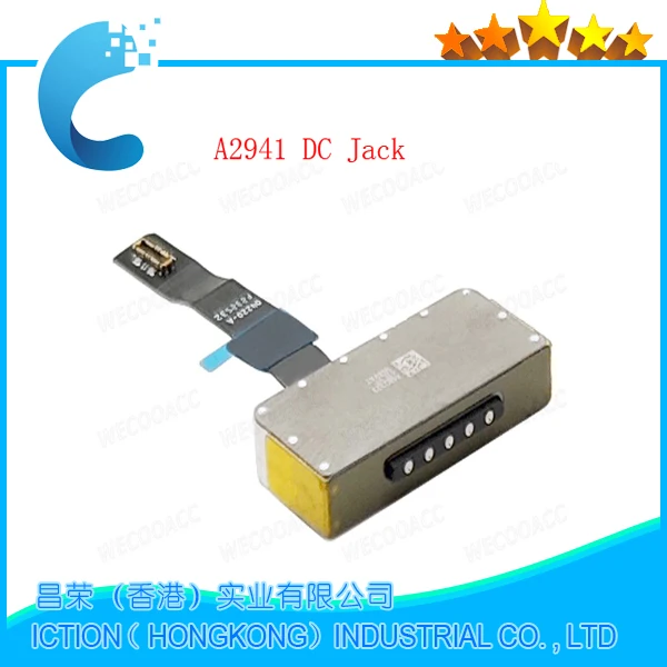 케이블 포함 노트북 DC 잭, 맥북 에어 레티나 15.3 인치 M2 DC-IN 커넥터, A2941, 821-04220-A, 2023 년 신제품
