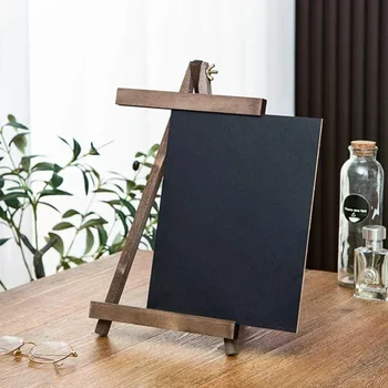 Lavagna Vintage Piccola da Bar, Bacheca Messaggi da Tavolo, Decorazione in Legno, Lavagna Dipinta a Mano, Bacheca Messaggi