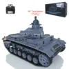 2.4G HENG LONG 1/16 7.0 Plastic German Panzer III L RTR Radio Control Model Army RC Tank 3848 360° Turret BB Pellet TH17340-SMT4 2
