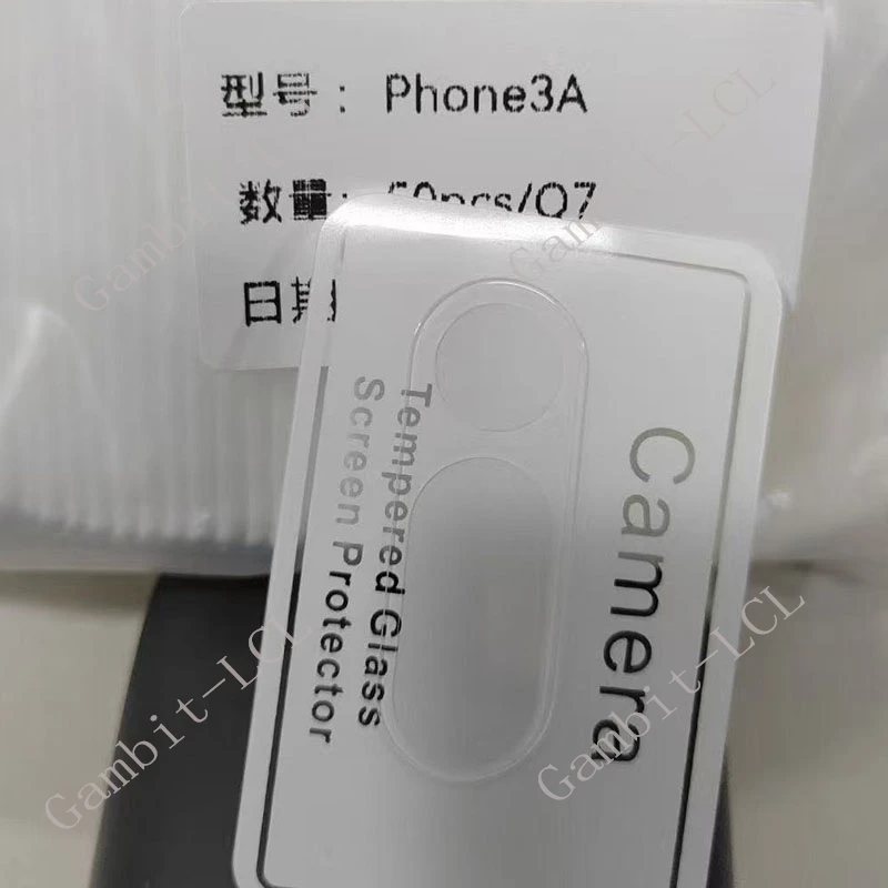 Premium 3D 9H HD Camera Lens Tempered Glass Back Screen Protector Cover Film