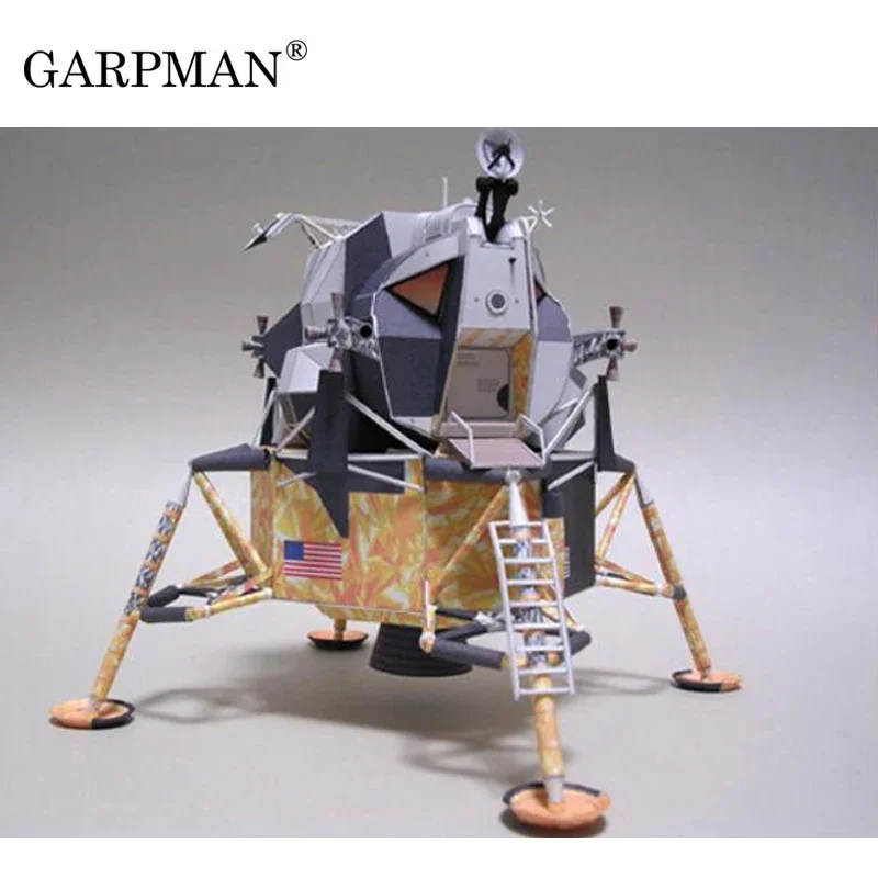 1/48 Apollo No 11 3d paper model DIY Handmade 3D Paper Model Casual Puzzle Trend Love Fantasy Papercraft Toy