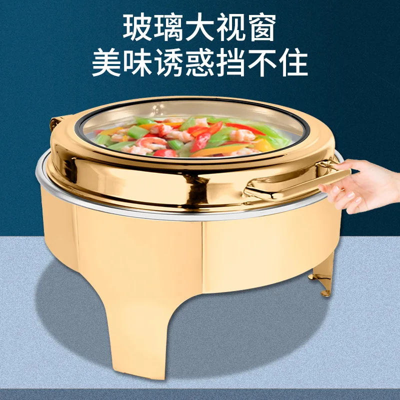 Dishes Plates ASEN Chafing Buffet Stove Food Warmer 9L 8 Quart Stainless Steel Foldable For SelfService Restaurant Catering Parts 231213 From 576,96 € | DHgate