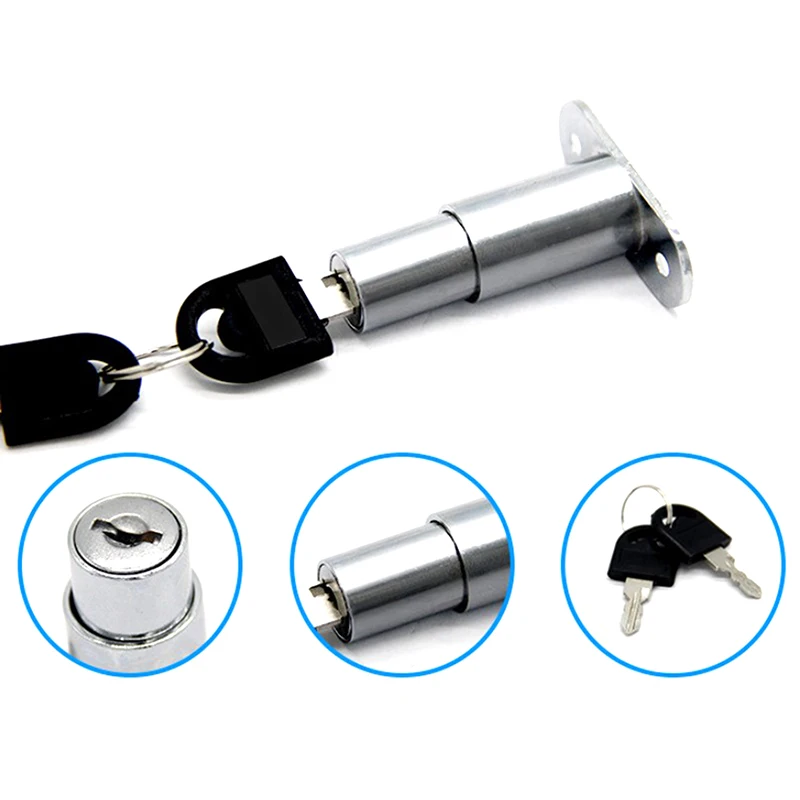 Window Door Locks Drawer Push Lock Sliding Door Showcase Cupboard Cabinet Locks Window Security