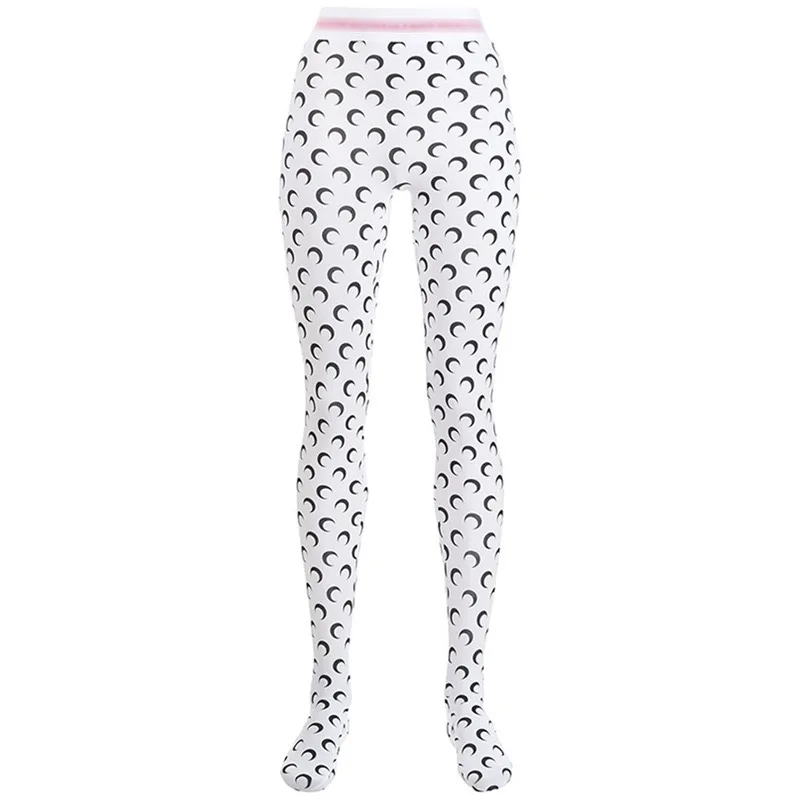 Spring Summer Y2k Retro Design Sense Women's Clothing Moon Printed Women's Pants Slimming Elastic Jumpsuit Leggings picture