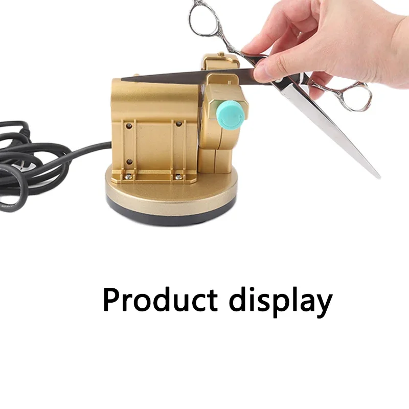For G2 Self-Sharpening Grinding Machine Hair Salon Shop Scissors Grinding Tool Professional Flat Tailor Sewing Sharpener USB 3