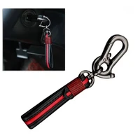 Vintage Hand Woven Keychain Universal Keyring for Cars and Motorcycles Couple Custom Waist Pendant Accessories Gift Fashion