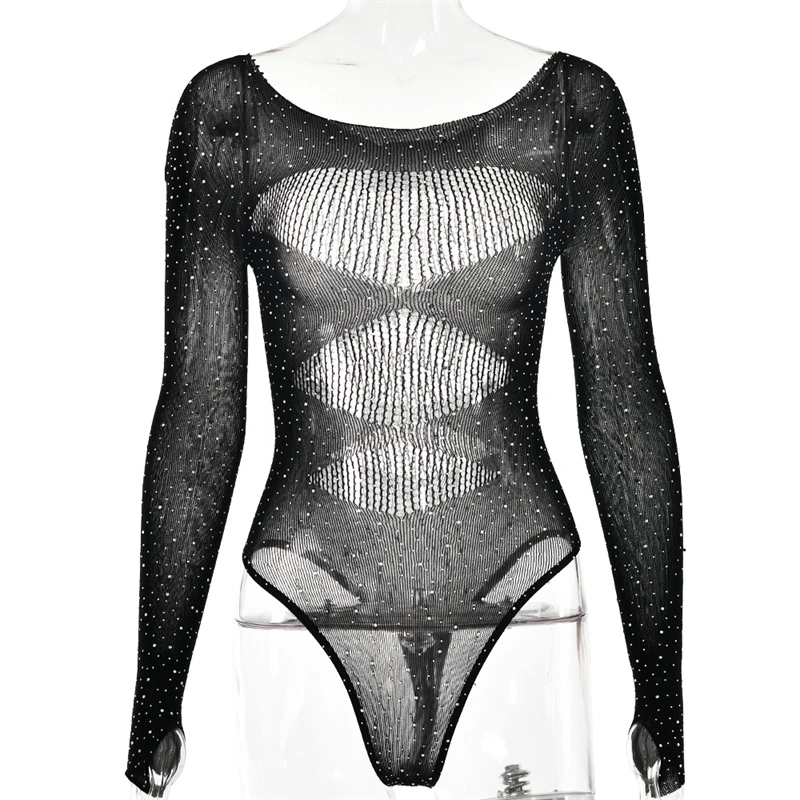 Sex Bodysuits Women Transparent Bodystocking for Sex Bold Body Suit Open Bra Outfits Erotic Costumes Sexy Fishnet Lingerie