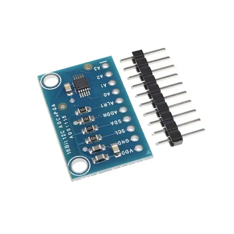 High Performance 4-Channel 16-Bit ADS1115 ADC Module - Analog-to-Digital Converter Development Board image 3