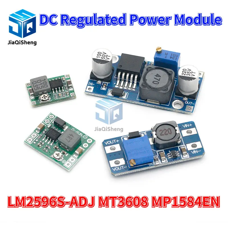Lm2596S-Adj Mt3608 Mp1584En Modulo Di Alimentazione Stabilizzato In Tensione Di Dc-Dc Modulo Regolabile Boost & Buck Modulo Regolatore Di Tensione