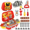 [Disney] Mickey Mouse Cars Lightning McQueen Children's Toolbox Toy Set boy toy play house set kids toys for boy birthday gift 2
