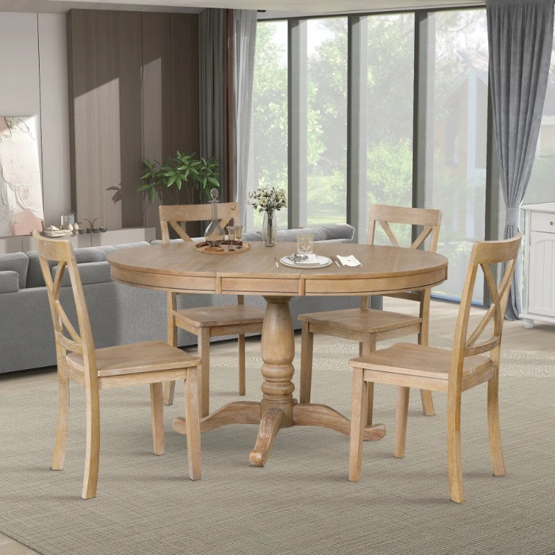

5 Pieces Luxury Dining Room Sets Modern Nordic Elegant Dining Tables Sets Beautiful Muebles Para El Hogar Home Furniture