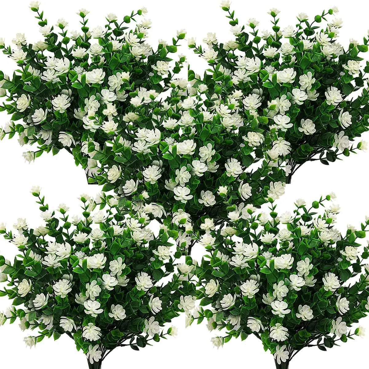 1/5 Stück Künstliche Pflanzenblume Eukalyptus Schleierkraut für Festival, Hochzeit, Outdoor, Bonsai, Bogen, Wand, Zuhause, Weihnachten, DIY-Geschenk, Bestseller
