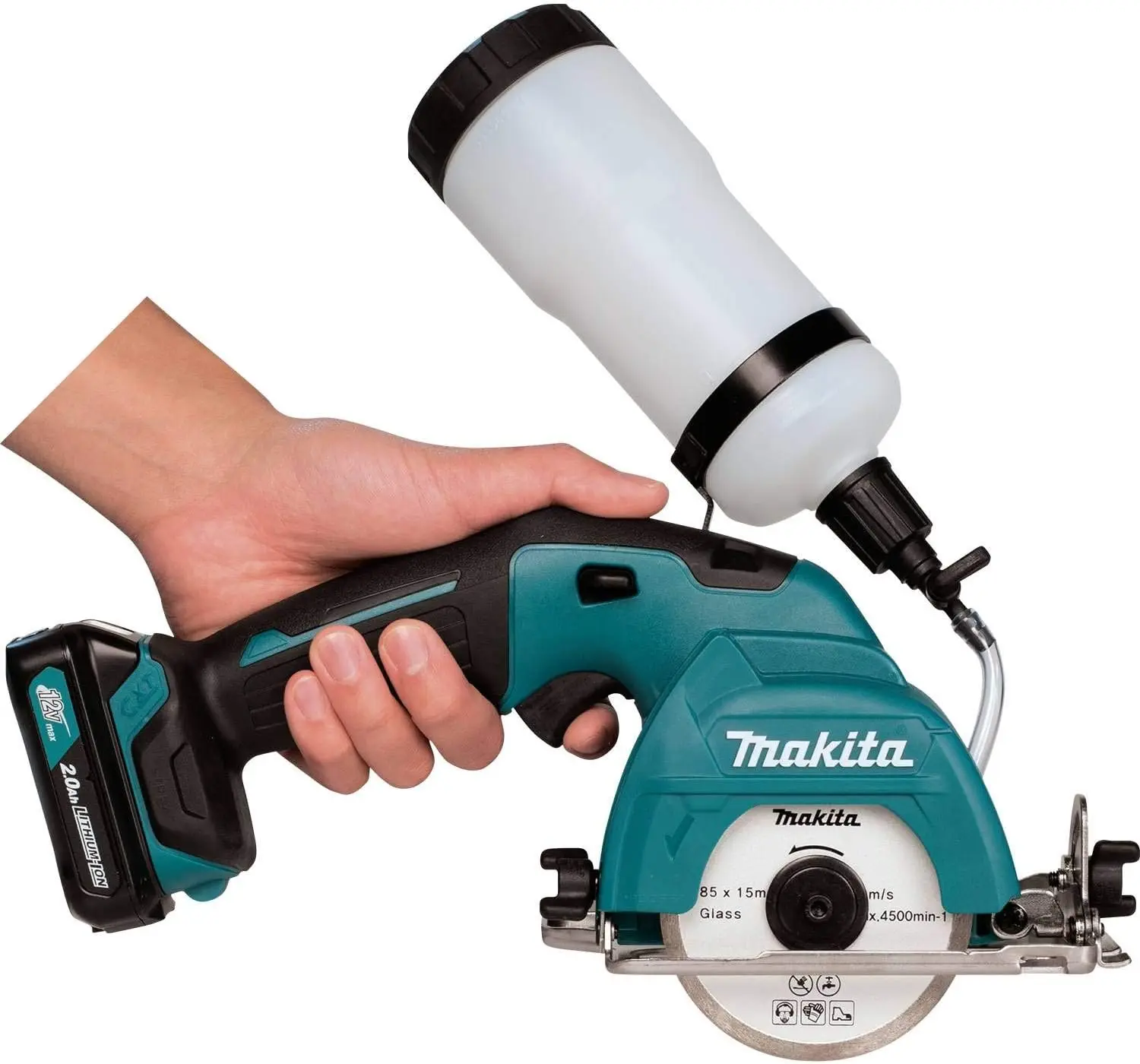 CC02R1 12V MAX CXT Lithium-Ion Cordless Tile/Glass Saw Kit, 3-3/8" 4