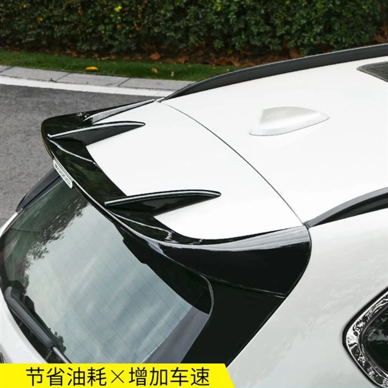 

For BMW new X1 2016- 2019 rear spoiler ABS Material Rear Roof Trunk Spoiler