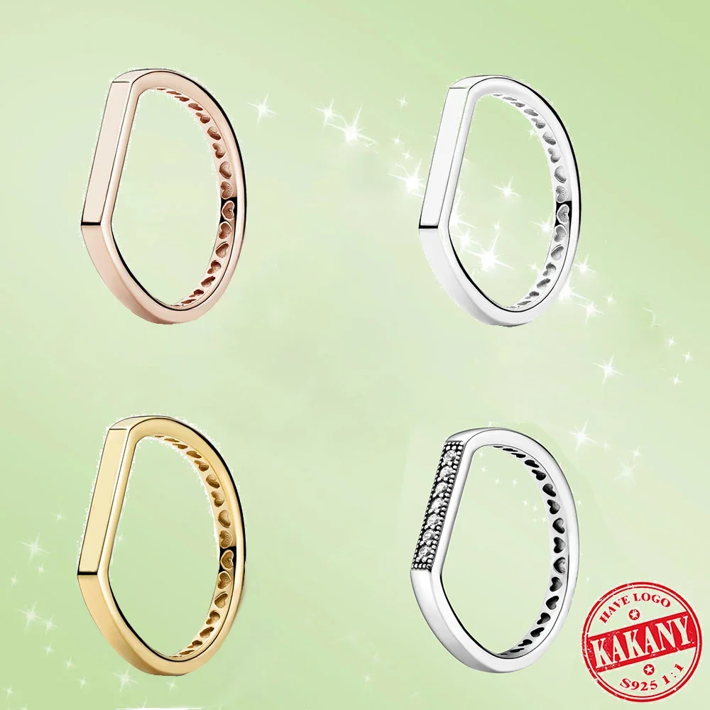 

Новинка 2020, модное высококачественное кольцо с простым логотипом, штабелируемое кольцо, женское изысканное кольцо, аксессуары, ювелирные изделия, подарки