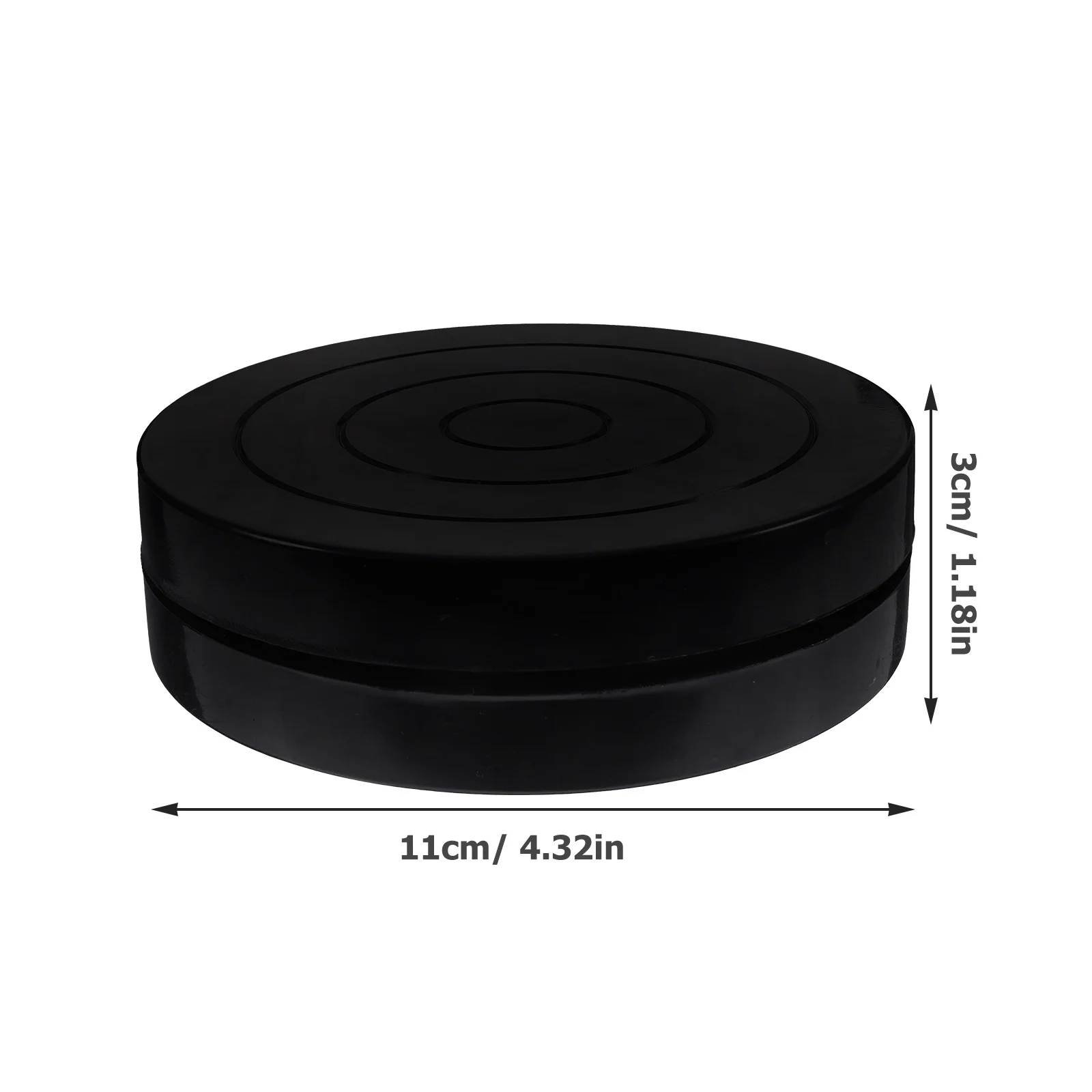 Clay Turntable 360 Degree Rotating Tool Wheel Bearing Cake Stand Swivel Plastic Durable Plate Base Cupcake