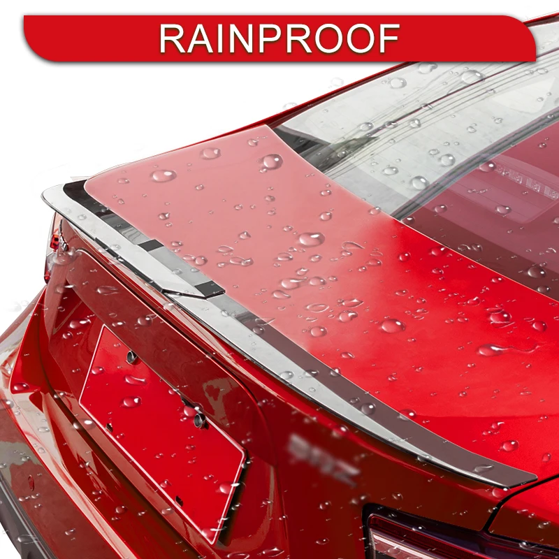 3Pcs Universal Adjustable Trunk Tail Rear Wing Spoiler BMW Tesla Audi Toyota Honda KIA Hyundai Car Accessories car rear wing spoiler
