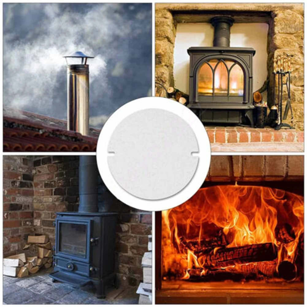 

Brand New Sealing Gasket Parts 155mm Accessories Fittings For Stove Pipe Damper Heat Resistant Replacement Seal Set