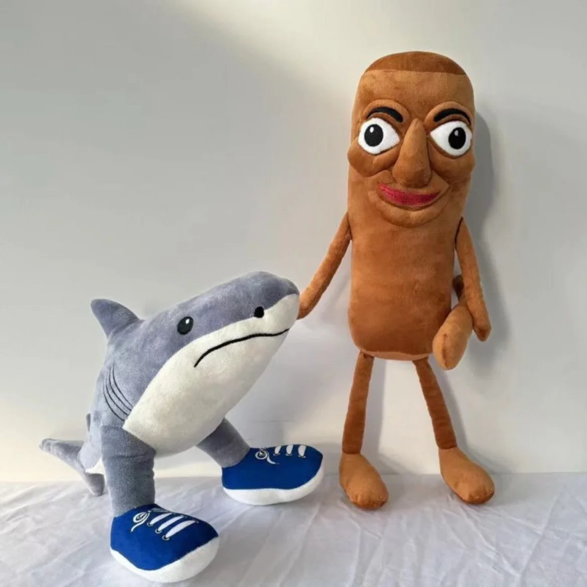 Lustige Plüschpuppe Tung Tung Sahur und Tralalero Tralala Hai Anime Charakter Styling gefüllte weiche Kissen individuelle Spielzeuge Geschenke – Detail 3